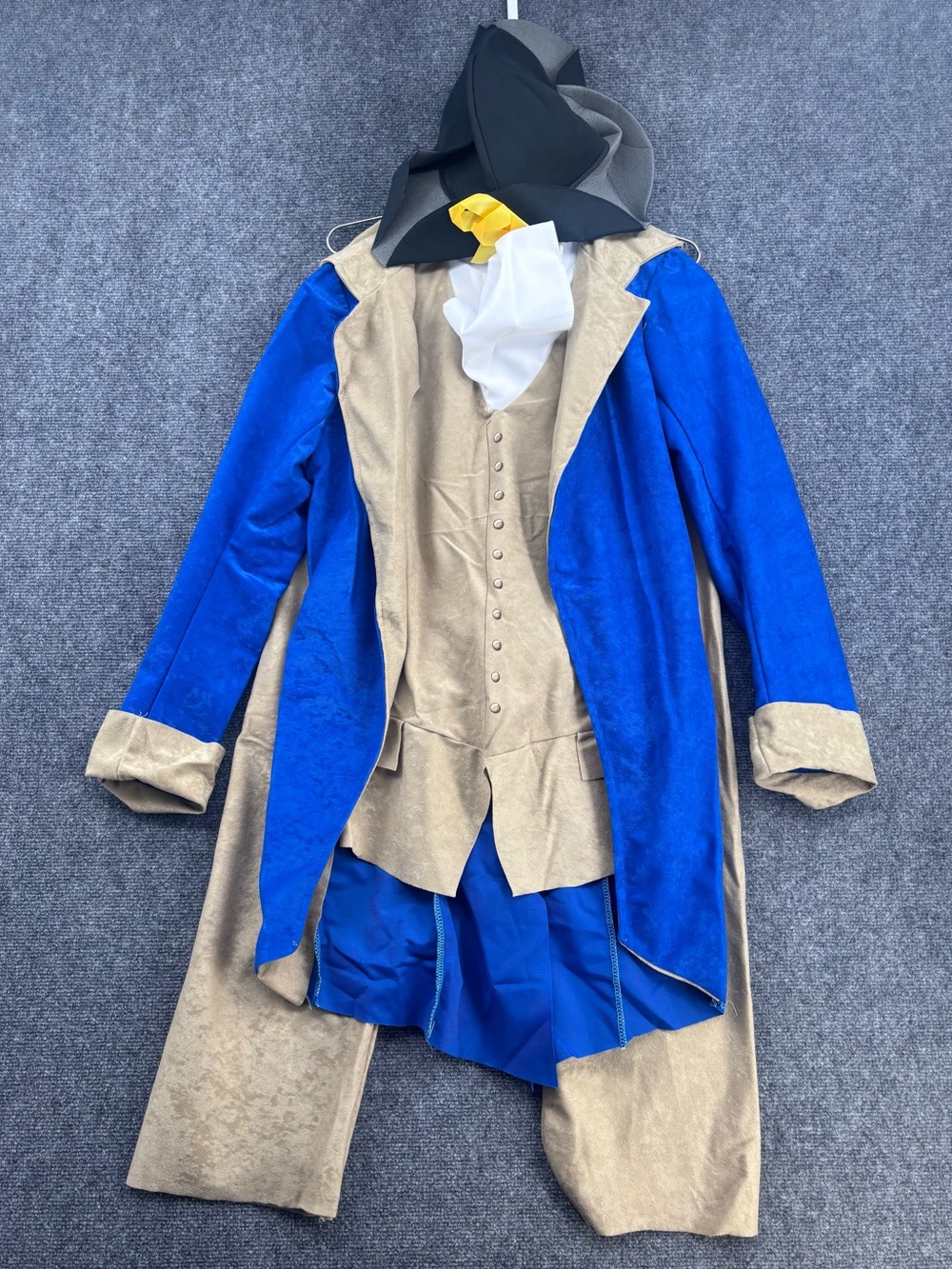 Rubies Kids George Washington Halloween Costume Dress Up Size L Made In USA
